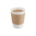 Manique carton kraft pour gobelet 9OZ (2.5dl) (10D00)